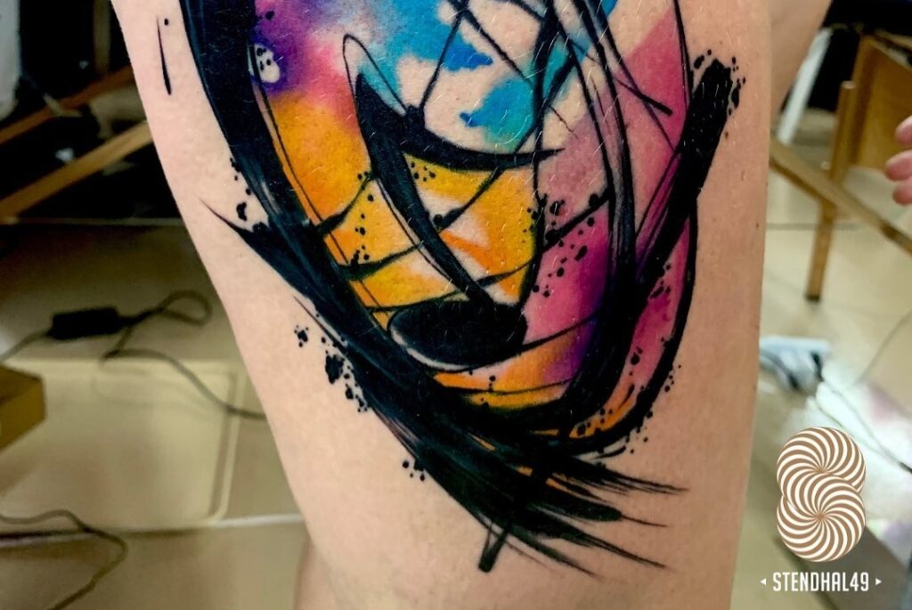 Tatuaggi Watercolor Milano